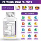 NuBest Tall Kids - Helps Kids Grow & Develop Healthily - Immunity & Bone Strength Support - Multivitamins & Minerals for Kids Ages 2 to 9 - 90 Chewable Berry Tablets - Fun Animal Shapes (Pack of 6)