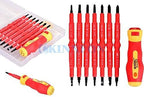 Screwdriver DHL 20Set7pcs Electrician's Insulated Electrical Hand Screwdriver Tool Set Home Garden Hand Tools With Box