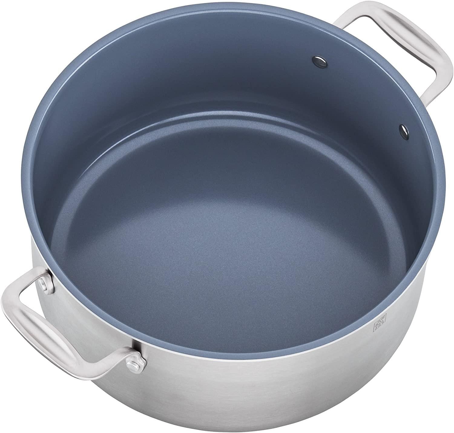 ZWILLING Spirit 3-ply 8-qt Stainless Steel Ceramic Nonstick Stock Pot