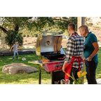 5-Burner Propane Gas Grill  Steel with Side Burner and Condiment Rack
