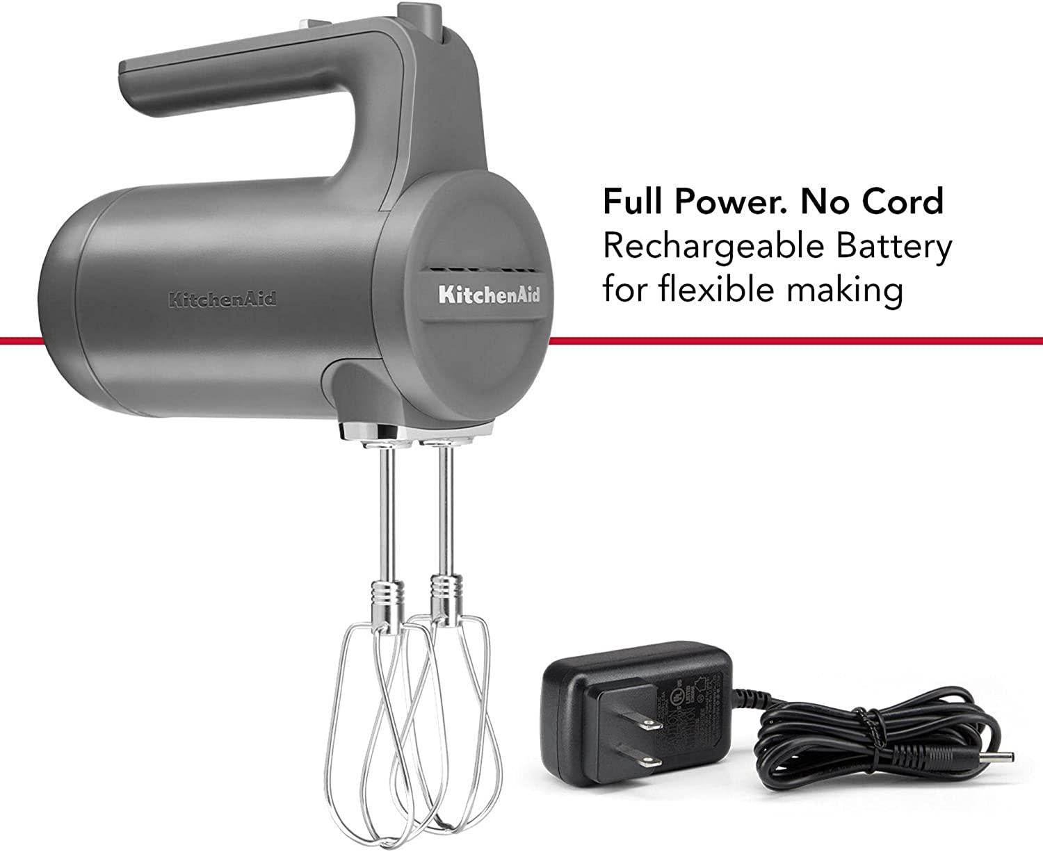 KitchenAid Cordless 7 Speed Hand Mixer - KHMB732