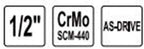 Yato Yt-1013 Impact Socket 1/2Inch X23Mm|Impact Socket Wrench Adaptor|Power Tools|Home Tools|Industrial Tools|Mechanical Tools|Automotive|Crmoscm-440|Crv50Bv30|Black Phosphated|Cold Forged|Socket Set