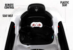 12V Maserati Ghibli Ride on electric power car For Kids Remote Control MP3 LED lights Opening doors - White
