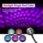 USB Music Rhythm Magic StaEffect Projection Lamp LED Party Disco StaLight Romantic Atmosphere LED Light For Cars Bedrooms Parties