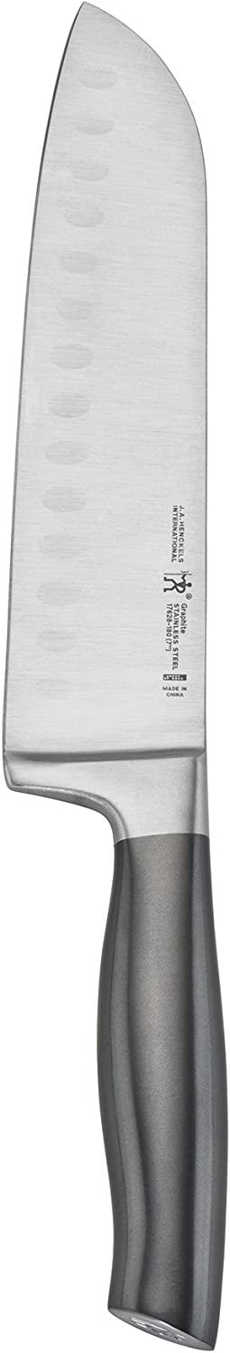 HENCKELS Graphite Razor-Sharp 13-pc Knife Set German Engineered Informed by 100+ Years of Mastery, Chefs Knife