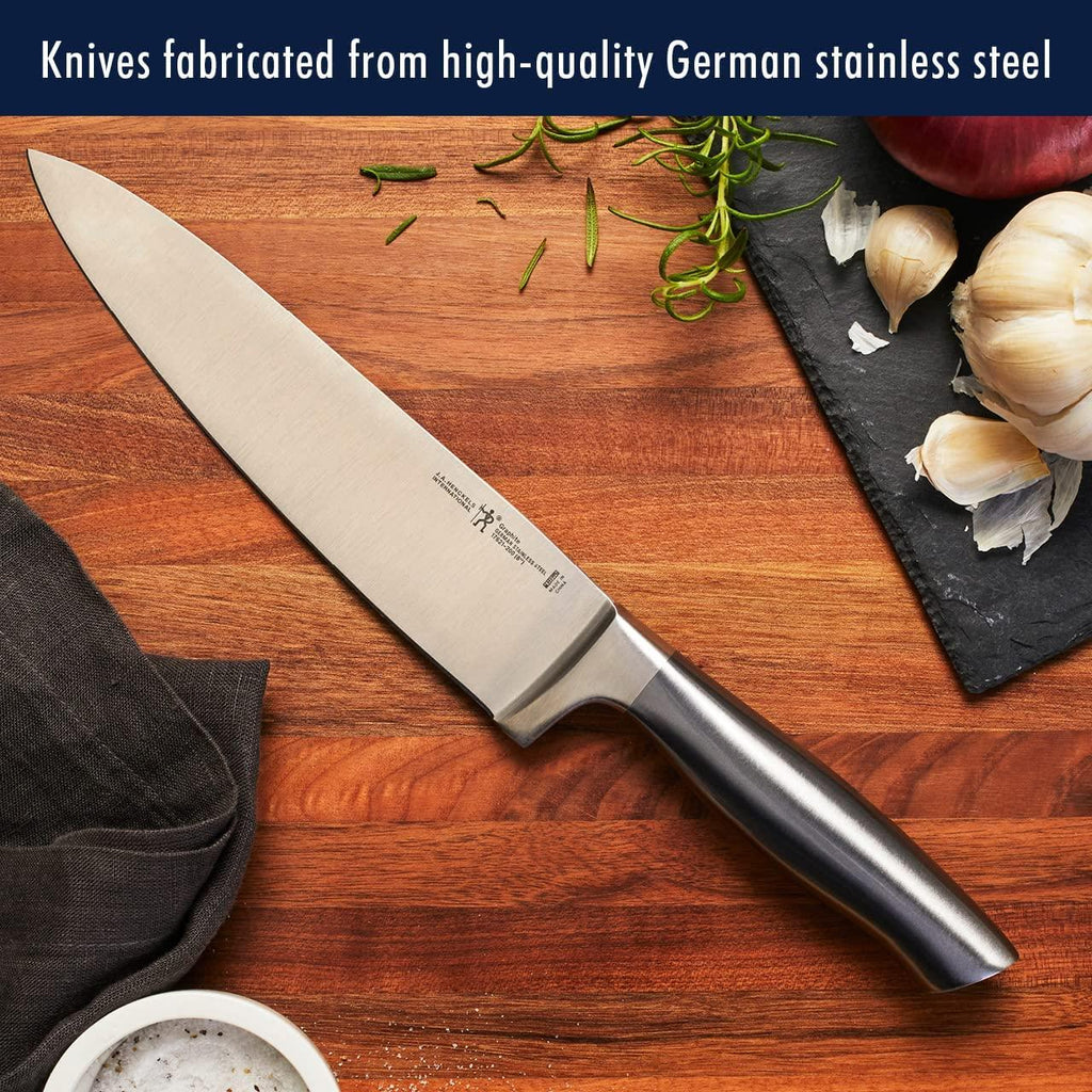 HENCKELS Graphite Razor-Sharp 13-pc Knife Set German Engineered Informed by 100+ Years of Mastery, Chefs Knife