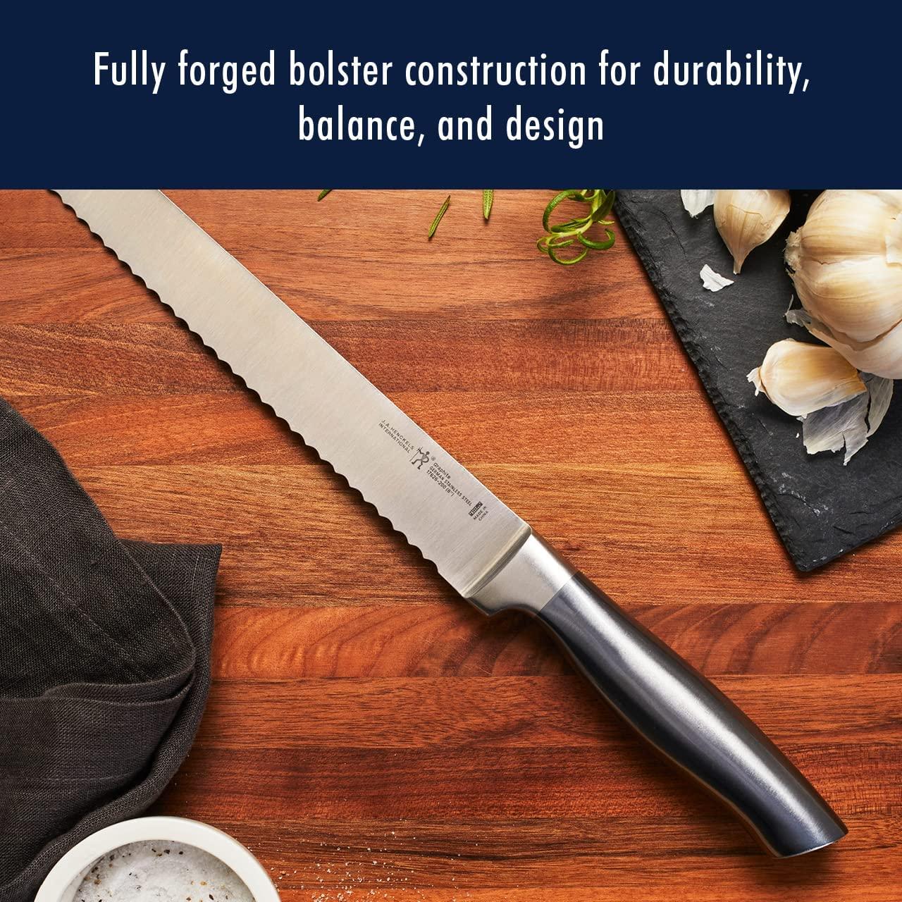 HENCKELS Graphite Razor-Sharp 13-pc Knife Set German Engineered Informed by 100+ Years of Mastery, Chefs Knife