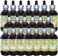 Fu Pen Zi, Chinese Raspberry (Rubus Chingii Hu) Glycerite, Organic Dried Fruit Alcohol-Free Liquid Extract (Brand Name: HerbalTerra, Proudly Made in USA) 20x4 fl.oz (20x120 ml)