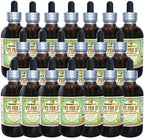 Fu Pen Zi, Chinese Raspberry (Rubus Chingii Hu) Glycerite, Organic Dried Fruit Alcohol-Free Liquid Extract (Brand Name: HerbalTerra, Proudly Made in USA) 20x4 fl.oz (20x120 ml)