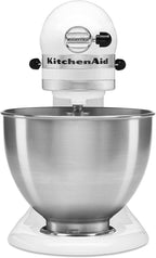 KitchenAid K45SSWH Stand Mixer, 4.5 Q, White