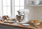 KitchenAid K45SSWH Stand Mixer, 4.5 Q, White