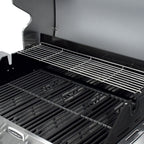 3-In-1  Five-Burner Propane Gas Grill with Side Burner