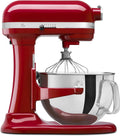 KitchenAid KP26M1XER 6 Qt. Professional 600 Series Bowl-Lift Stand Mixer - Empire Red