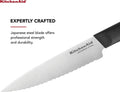 KitchenAid Classic Serrated Utility Knife, 5.5-Inch, Black