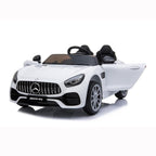 kids Ride On Toys 12 Volt Car, URHOMEPRO Electric Power Wheels Car, Ride On Cars for 3-6 Years Toddlers, Ride On Truck Car w/ Remote Control, 3 Speeds, Spring Suspension, LED Light, White, W5673