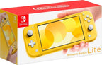 Nintendo Switch Lite Yellow Bundle with Legend of Zelda: Link's Awakening NS Game Disc and Mytrix Microfiber Cleaning Cloth - 2019 Game!