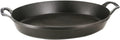 Staub Cast Iron 14.5-inch X 11.2-inch Oval Baking Dish - Matte Black, Made in France