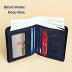 1pc Genuine Leather Rfid BlocWallets For Men, Retro Thin Short Multi-functional ID Credit Card Holder, Gifts To Men On Valentine's Day