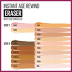 Maybelline New York Instant Age Rewind Eraser Dark Circles Treatment Multi-Use Concealer, 095, 1 Count (Packaging May Vary)