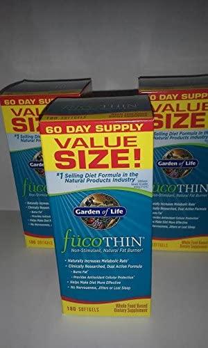 Garden of Life - FucoThin - 180 Softgels [Pack of 3]