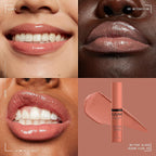 NYX PROFESSIONAL MAKEUP Butter Gloss Brown Sugar - Pack Of 3 Lip Gloss (Sugar High, Spiked Toffee, Butterscotch)