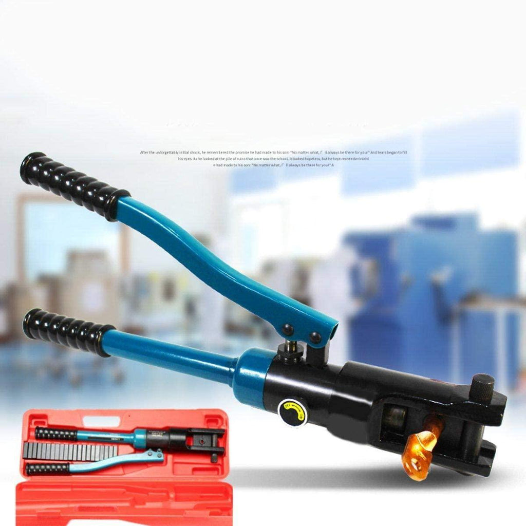 LIMEI-ZEN 10-300 Set Handheld Cable Wire Hexagonal Clamp Hydraulic Crimper Plier Tools Household Universal Hand Tools Pliers