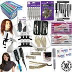 BEAUTY SCHOOL - 20 PCS Cosmetology Kit Hair Salon Barbershop Practice Set