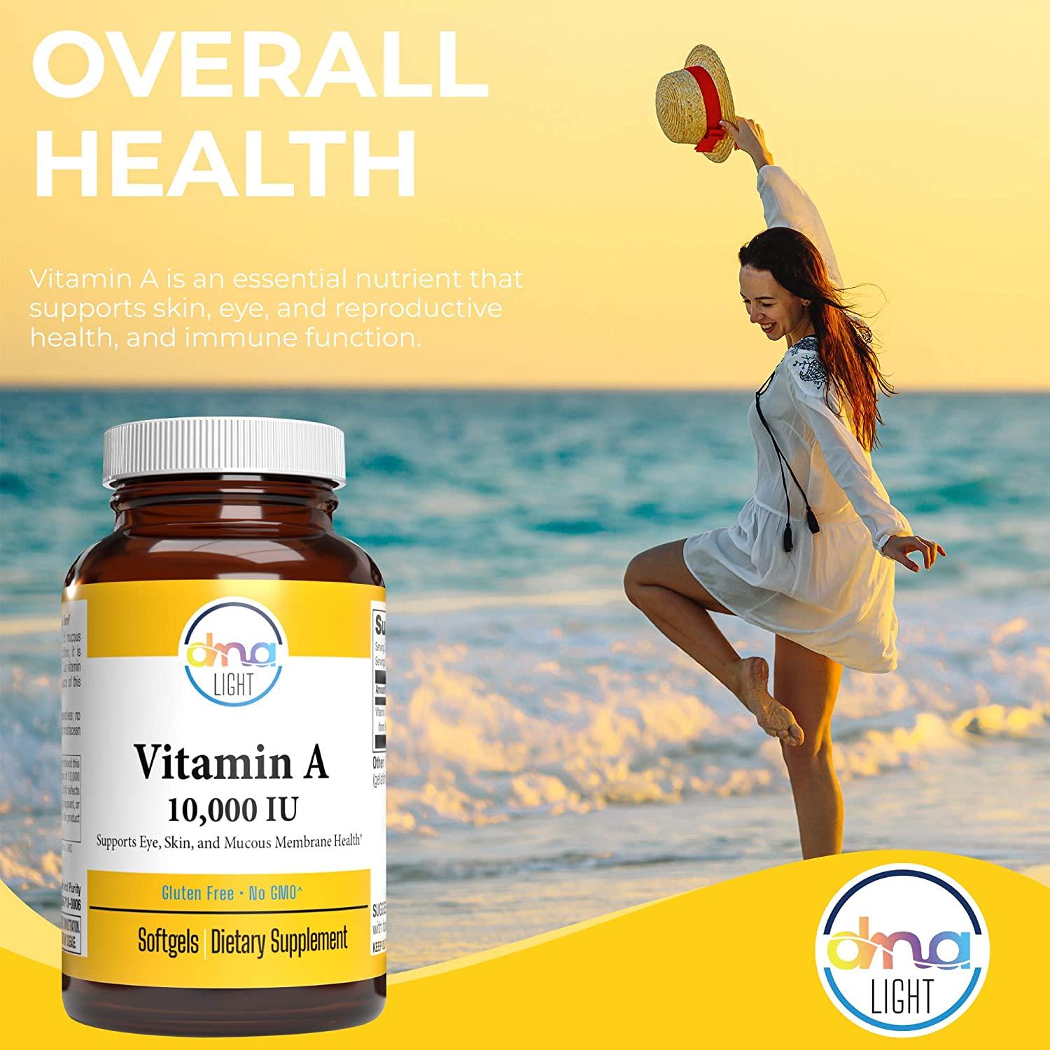 DNA Light Vitamin A (100 Count (Pack of 1))