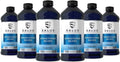 Salus Defense Structured Silver Liquid — Alkaline Water with 15ppm Structured Silver — All Natural and Safe with No Additives — 16 Ounce Bottle (6 Pack)