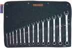 Wright Tool 714 Wrightgrip 14-Piece 12-Point Combination Wrench Set