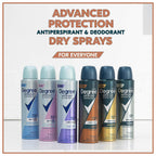 Degree Antiperspirant Deodorant Dry Spray 72 Hour Sweat and Odor Protection Hero Men's Deodorant Spray for Excessive Armpit Sweat, 3.8 oz, Pack of 3