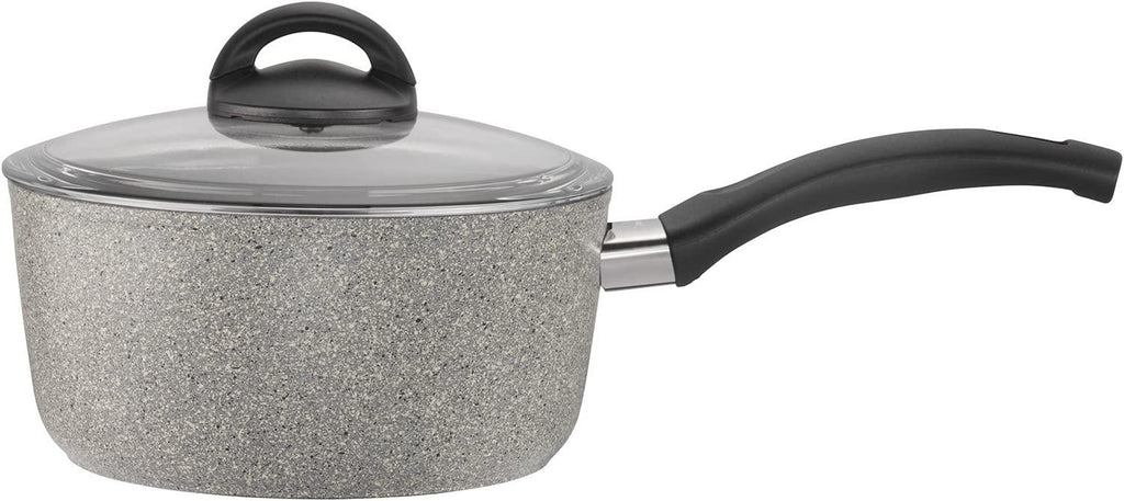 Ballarini Parma Forged Aluminum 2.8-qt Nonstick Saucepan with Lid, Made in Italy