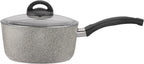 Ballarini Parma Forged Aluminum 2.8-qt Nonstick Saucepan with Lid, Made in Italy