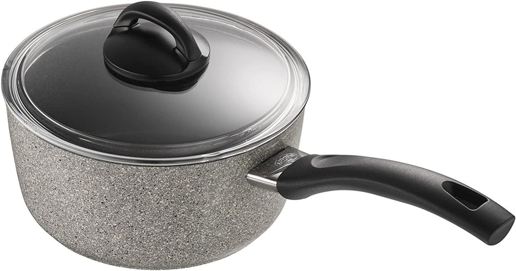 Ballarini Parma Forged Aluminum 2.8-qt Nonstick Saucepan with Lid, Made in Italy