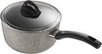 Ballarini Parma Forged Aluminum 2.8-qt Nonstick Saucepan with Lid, Made in Italy