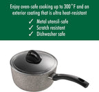 Ballarini Parma Forged Aluminum 2.8-qt Nonstick Saucepan with Lid, Made in Italy
