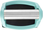 KitchenAid Gourmet 4-Sided Stainless Steel Box Grater with Detachable Storage Container, 10 inches tall, Aqua
