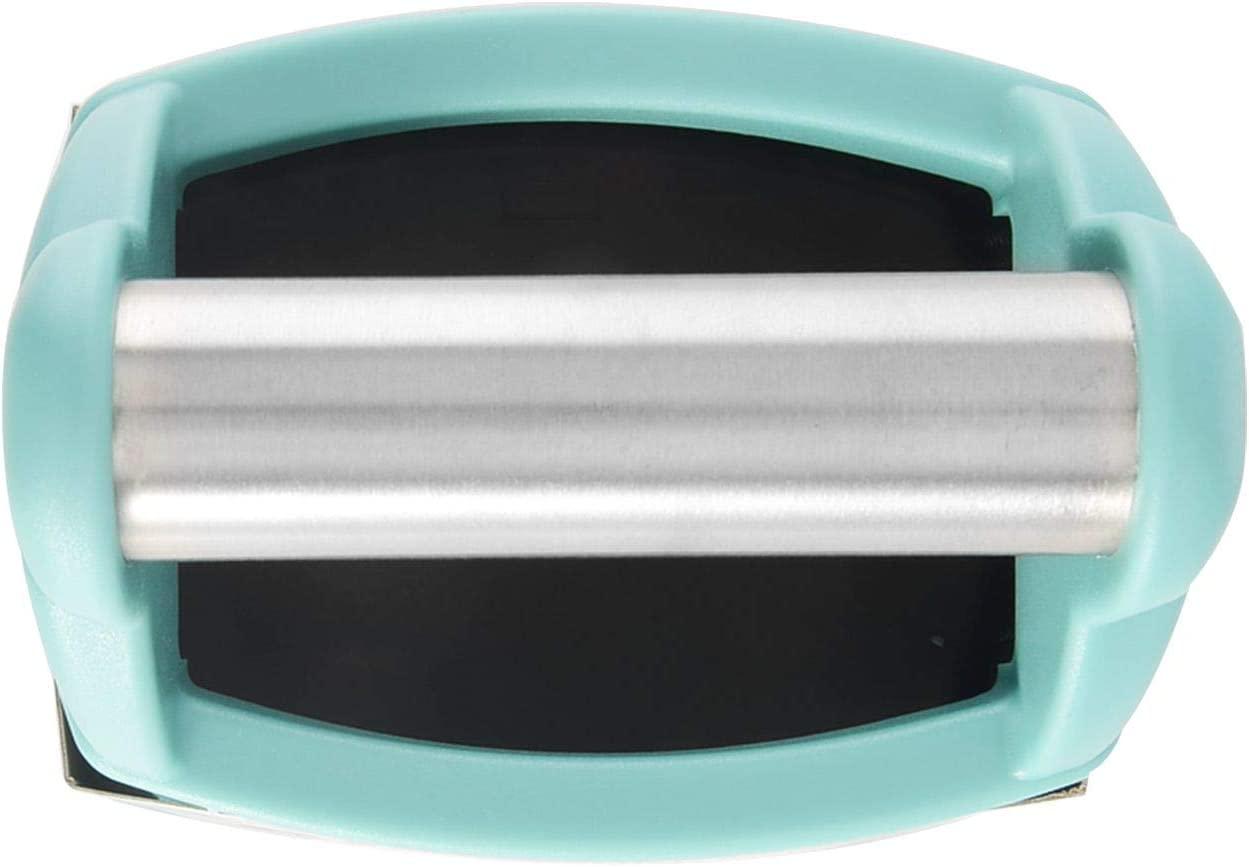 KitchenAid Gourmet 4-Sided Stainless Steel Box Grater with Detachable Storage Container, 10 inches tall, Aqua
