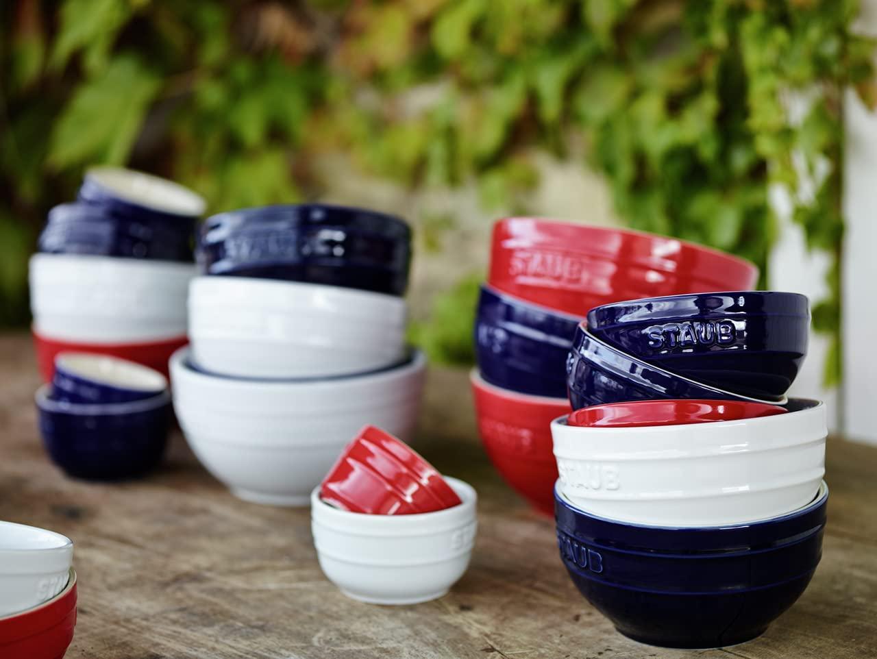 STAUB Ceramics Universal Bowl, 4.75-inch, Cherry
