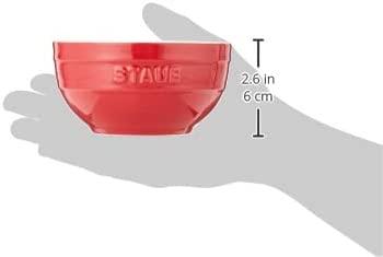 STAUB Ceramics Universal Bowl, 4.75-inch, Cherry