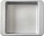 KitchenAid Nonstick Aluminized Steel Square Cake Pan, 9-Inch, Silver