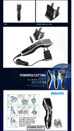 Philips HC5460-15 Powerfull Cutting Professional Cutting Hair Clipper-Trimme