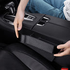 1pc Car Seat Gap Filler Organizer, Multifunctional Car Seat Key Holder Passenger Driver Front Seat Side StoraBox With Cup Holder
