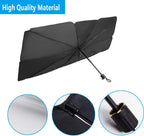 Coricha Windshield Sunshade Umbrella Brella Shade for Car Sun Shade Cover 31 * 57" As Seen on TV UV Block Front Window Heat Insulation Protection (Pink)