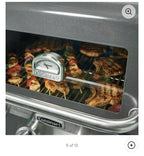 Deluxe  Steel Four-Burner Propane Gas Grill with Side Burner