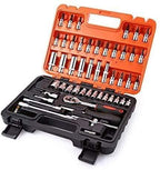 FMO53pcs Auto Car Combination Tool Wrench Set Batch Head Ratchet Pawl Socket Spanner Screwdriver Car Repair Tools Socket Wrench Sets,Hand Tool Sets