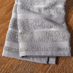 KitchenAid Albany Kitchen Towel Set, Set of 4, Grey 4 Count