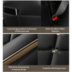Upgrade Your Vehicle with 1pc of Luxury Car Seat Cover - Premium Faux Leather Car Seat Cushion Cover for Front &amp; Rear Seats!