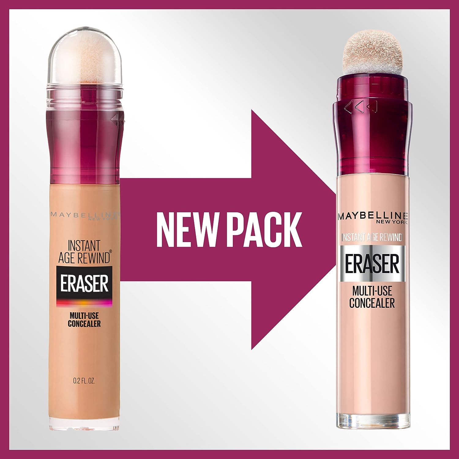 Maybelline New York Instant Age Rewind Eraser Dark Circles Treatment Multi-Use Concealer, 115, 1 Count (Packaging May Vary)