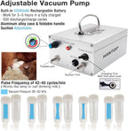 Hantop 12L Goat MilMachine (Pro) and Cow MilTeat Cup Replacement (Tube Included)